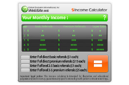 Calculadora de ingresos